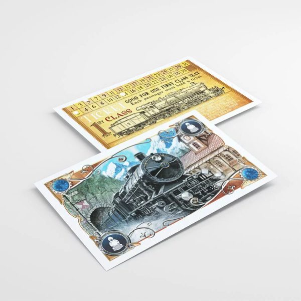 Ticket to Ride Europe edition Art Sleeves